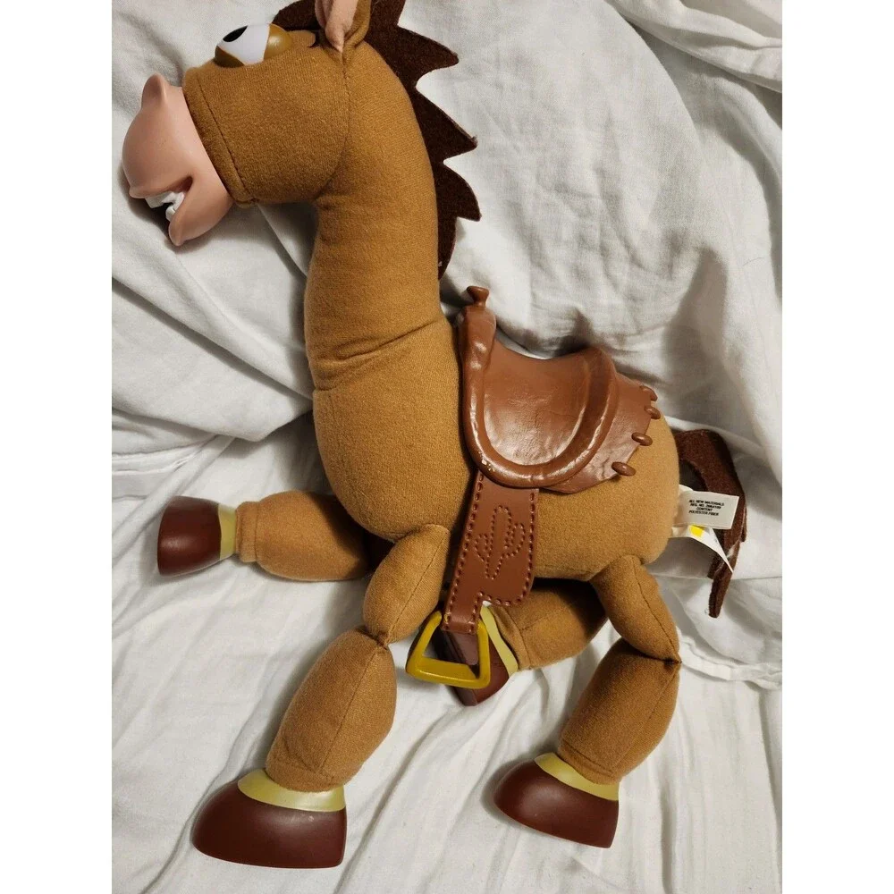 Disney Pixar Toy Story Cute Horse Bullseye Plush Toy 13.5" W x 18" H Brown - Picture 2 of 2